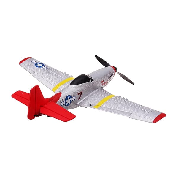 Eachine Mini P-51D RC-flygplan, 400 mm vingbredd, 14 min flygtid,RTF 2 Batterier