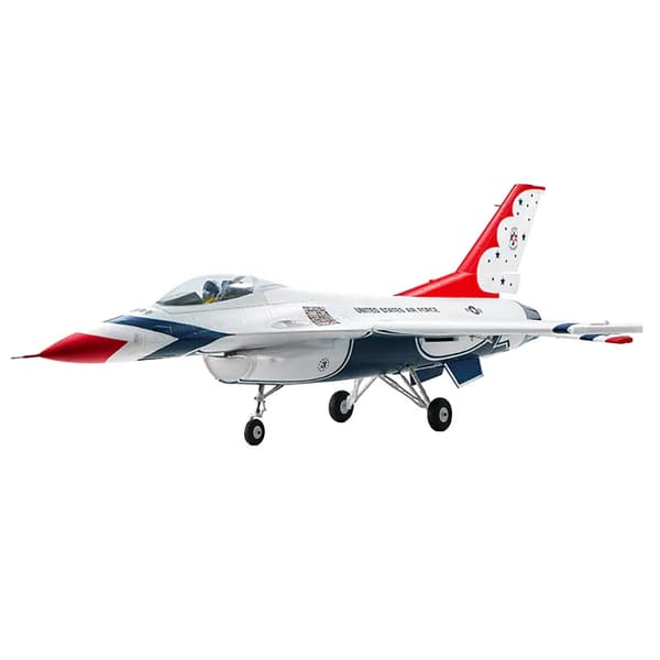FMS F-16 Fighting Falcon EDF Jet, Vingspann 712 mm, Total längd 1090 mm,Åska