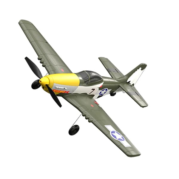 RC-lentokone, 410 mm siipiväli, 4-kanavainen ohjaus,Vihreä 1 akku