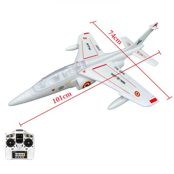 RC Lentokonesetti, 740 mm Siipiväli, 64 mm EDF Moottori,Lentokone KIT