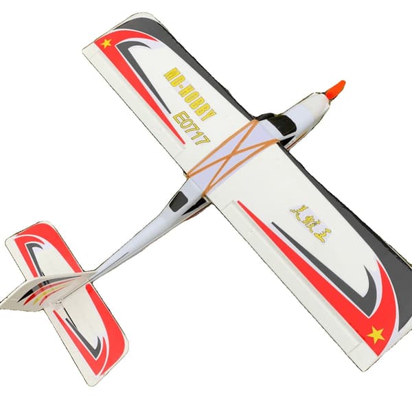 RC-flygplan, 2-kanals kontroll, nybörjarvänlig,KIT-version
