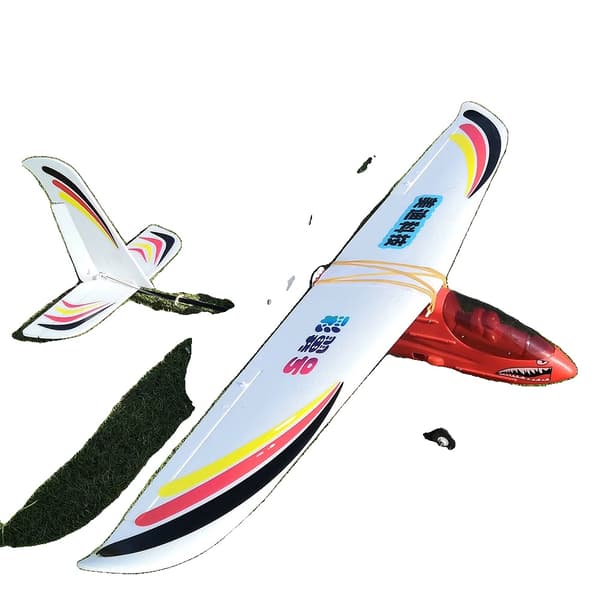 MD-TECH Sky Surfer X10, 1400 mm vingefang, EPO-konstruktion,Rødt SÆT