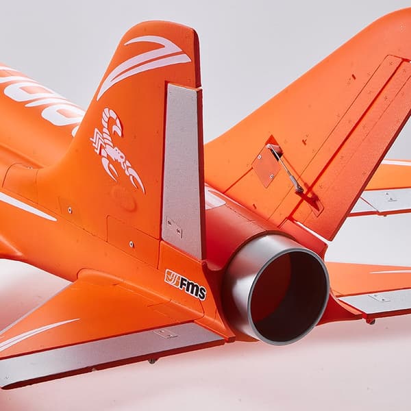 FMS 90mm Super Scorpion V2 EDF PNP 8S Orange