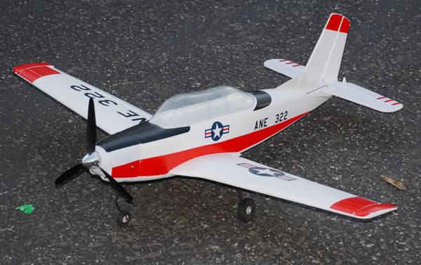 SP-A001A T-34 MENTOR 4-kanaligt flygplan. SAPAC RTF