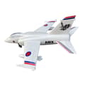Miniatyrbillede 2 af 2: RC Flyvemaskine, 700 mm Vingerækkevidde, Begyndervenligt Design,HVID