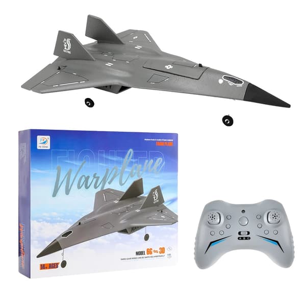 FlyBear RC-flyvemaskine, 325 mm vingefang, seks-akse gyro stabilisering,Tre batterier