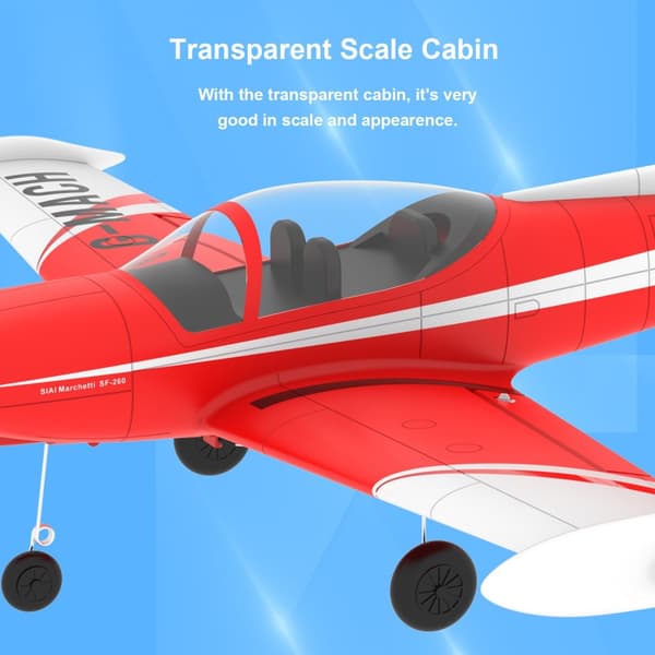 Top RC Hobby Mini SF260 450mm Gyro RTF