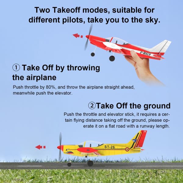 Top RC Hobby Mini SF260 450mm Gyro RTF