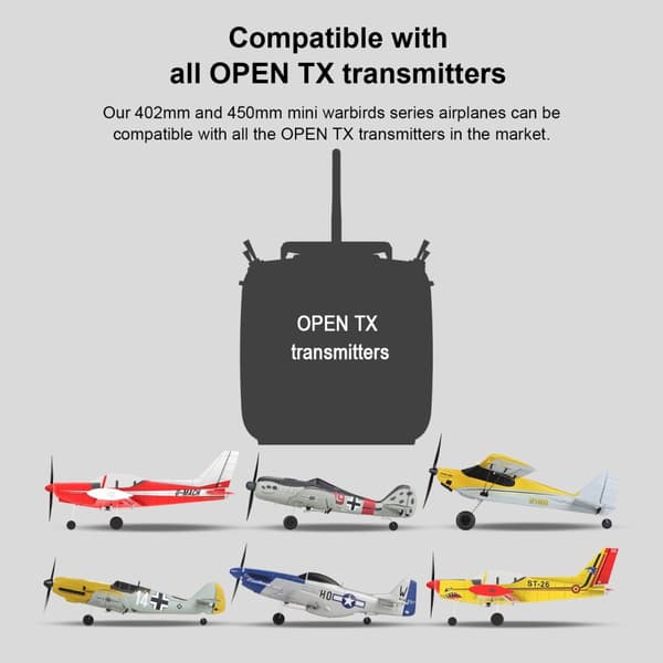 Top RC Hobby Mini SF260 450mm Gyro RTF