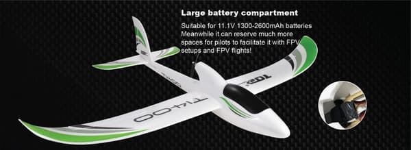 Motorglider 1400mm Gyro RTF