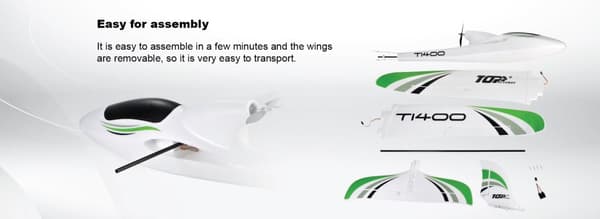 Motorglider 1400mm Gyro RTF