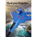 Miniatyrbild 7 av 11: Fjärrstyrd Drönare/Flygplan med Gyroskop - Modell MI 29 - Blå eller Röd -