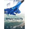 Miniatyrbild 8 av 11: Fjärrstyrd Drönare/Flygplan med Gyroskop - Modell MI 29 - Blå eller Röd -