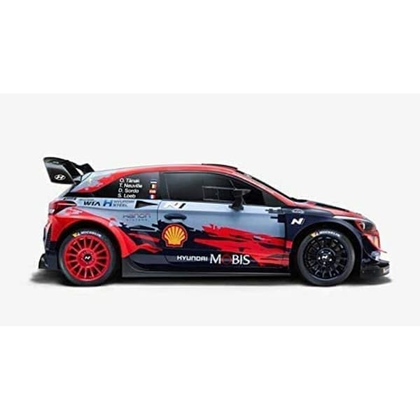Radiostyrd bil Hyundai i20 WRC Batteri 2,4 GHz Laddare 1:16
