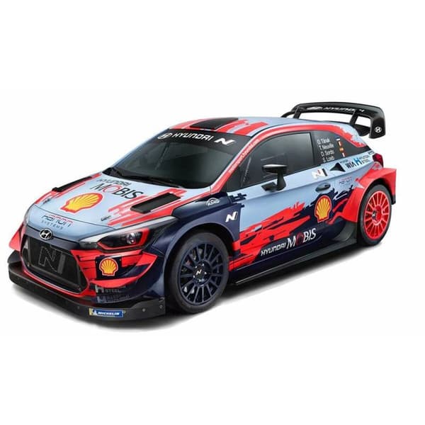 Radiostyrd bil Hyundai i20 WRC Batteri 2,4 GHz Laddare 1:16