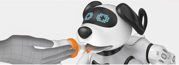 Interaktiv Robothund NAPPI med tillbehör PRATAR SVENSKA