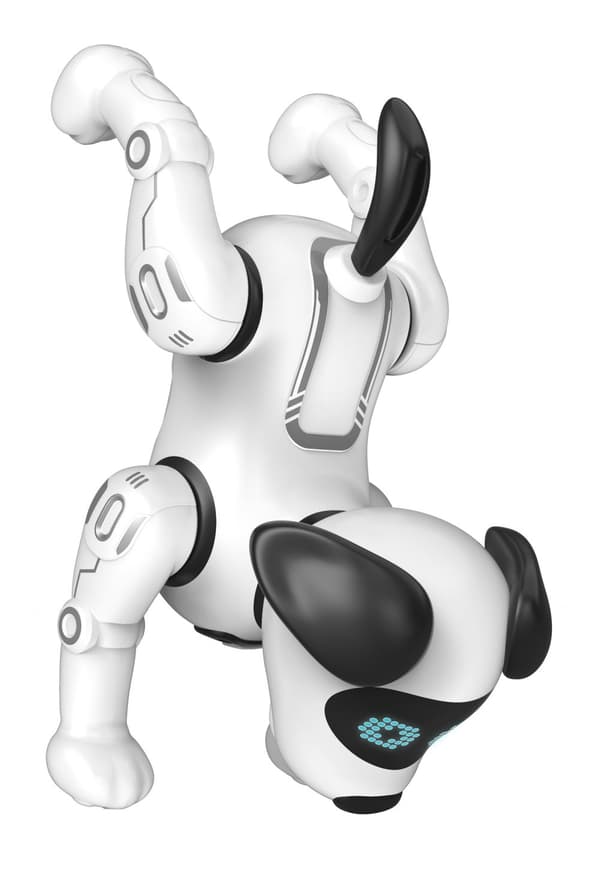Interaktiv Robothund NAPPI med tillbehör PRATAR SVENSKA
