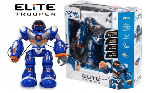 XTREM Bots Elite Trooper-robot til tv-programmering
