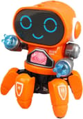 Pikkukuva 7 / 11: OBOSOE Kids sähköinen robottilelu lahja söpö 6-kloori LED-valo musikaalinen tanssi robottilelut tanssiva robotti
