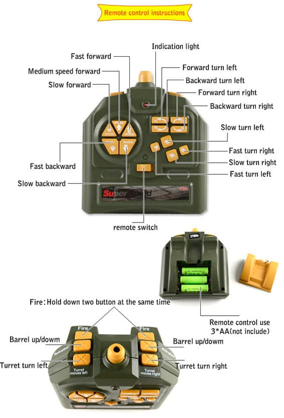 ZEGAN German Leopard 2 RC Airsoft Tank  1:18, 2.4G
