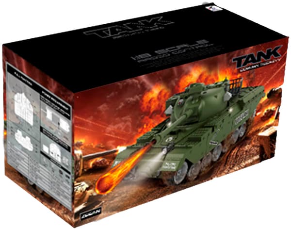 ZEGAN USA M60 RC Airsoft Tank  1:18, 2.4G