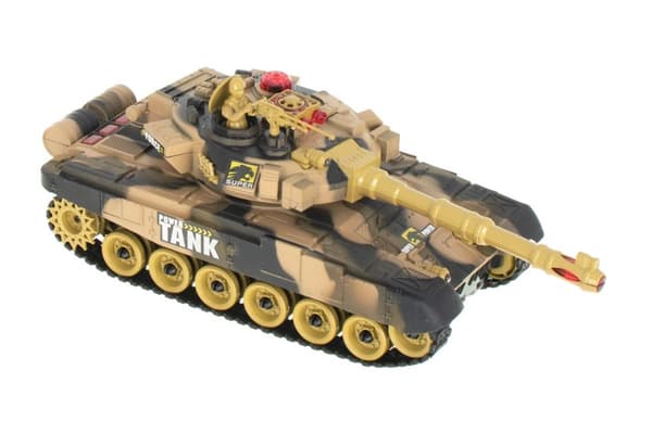 Kauko-ohjattavat tankit RC War Tank 9993 2.4GHz 2 kappaletta