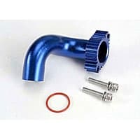 TRX-5287 Header, blue-anodized aluminum (f