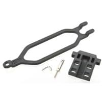 TRX-6727X Hold down, battery/ hold down retainer
