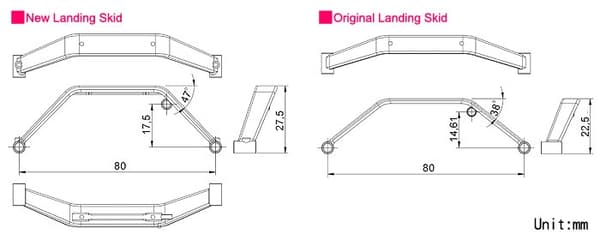 H25034TA Landing Skid