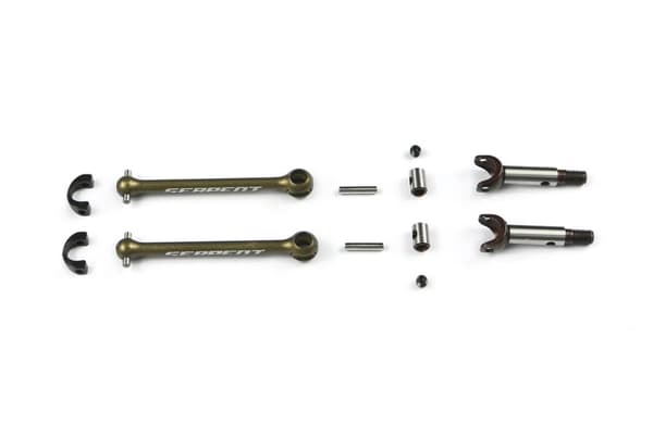 SER-401699 CVD Axle Set Steel/Alu (2) 4-X