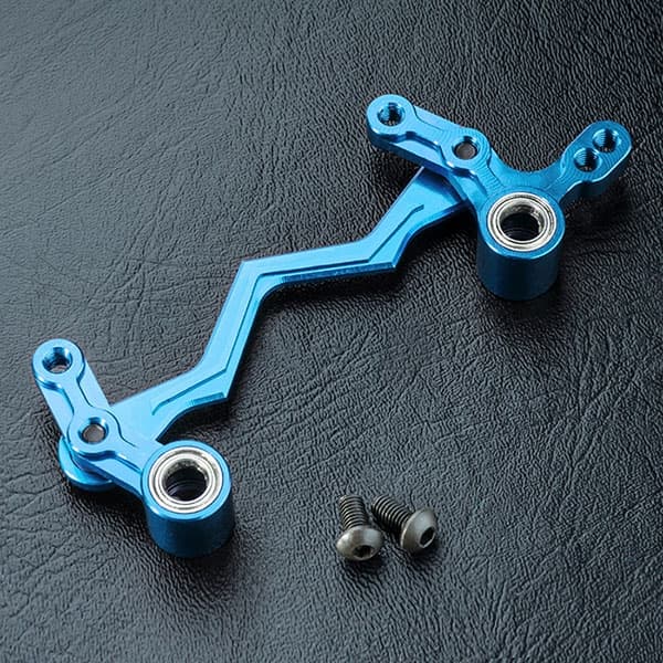 MST-210122 Alum. steering arm set (blue)