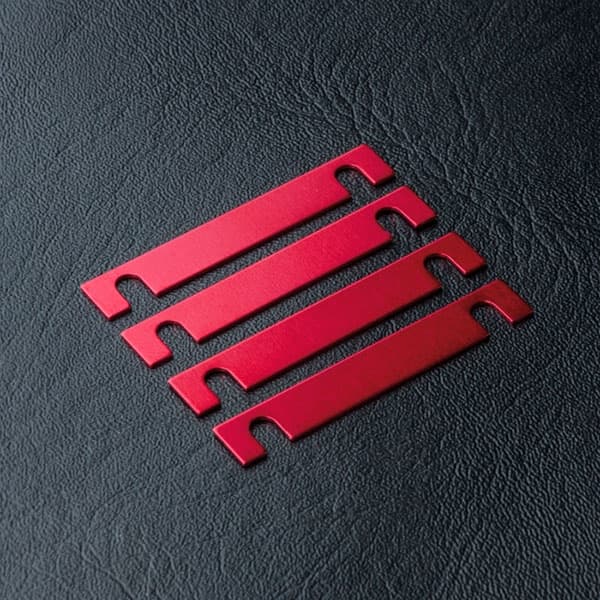 MST-820063R Suspension mount spacer 0.5mm(4)(red)