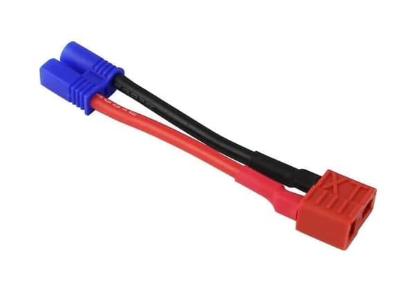 EC2 T-adapter för kvinnor för RC Lipo-batteri 16AWG 10 Cm -  Tillbehör till Fjärrstyrda Leksaker Banananslutning för manlig