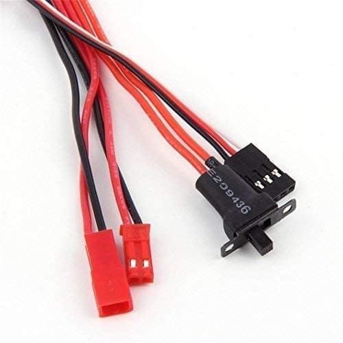 3.0V-9.4V 2KHz Drivfrekvens RC ESC 20A Borstmotor Elektronisk hastighetsreglage med broms för RC-bilbåttank