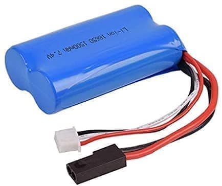 Subotech 1-delars 7,4V 1500mAh för BG1506 BG1507 BG1513 RC-bil -  tillbehör till fjärrstyrda leksaker Li-Ion-batteri