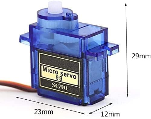 5 delar SG90 Servo 9G Micro för RC Robot Helikopter Flygplan Båtkontroller -  Tillbehör till Fjärrstyrda Leksaker Servo Motor
