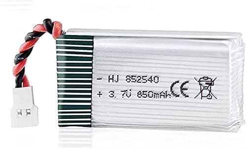 Syma 4 kpl päivitetty 3.7V 850mAh 25C lipo ladattava Syma X5SW X5SC pidempi lentoaika - lisävarusteet kauko-ohjattaville leluille Lipo-akku