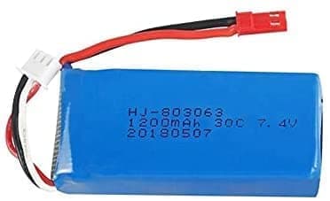 MJX 2 stycken 7,4V 1200 mAh Rc Drones Quadcopters MJX X101, Yizhan X6 Tarantula, JJRC H16 - Tillbehör till Fjärrstyrda Leksaker Lipo-batterier