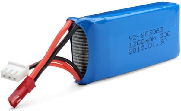 MJX 2 stycken 7,4V 1200 mAh Rc Drones Quadcopters MJX X101, Yizhan X6 Tarantula, JJRC H16 - Tillbehör till Fjärrstyrda Leksaker Lipo-batterier