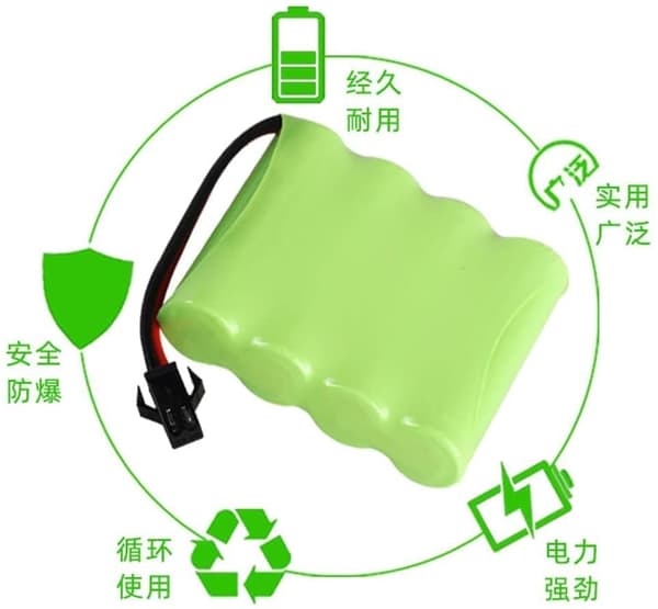 1 Styck 4,8V 1800 mAh uppladdningsbart Rock Crawler - Tillbehör till Fjärrstyrda Leksaker reservbatteri