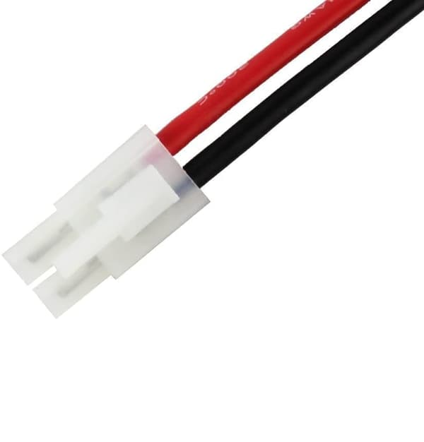 1-bit Tamiya på 4 mm guldkontakt bananplugg 14AWG 30 CM - Tillbehör till Fjärrstyrda Leksaker laddningskabel