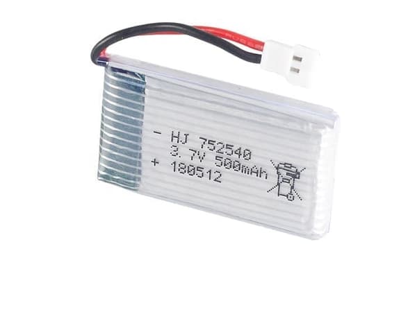 Syma 2 kpl 3.7V 500mAh 25C Lipo ladattava X5 X5C X5C-1 X5SW X5SC X5SC-1 X5A Cheerson CW-20 - lisävarusteet kaukosäätimen lelujen akkuun