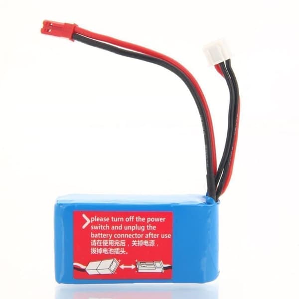 Wltoys 1-osainen 7,4V 1100mAh auton arooneille A949 A959 A969 A979 V912 V913 V262 L959 - Lisävarusteet kauko-ohjattaville leluille Lipo-akku