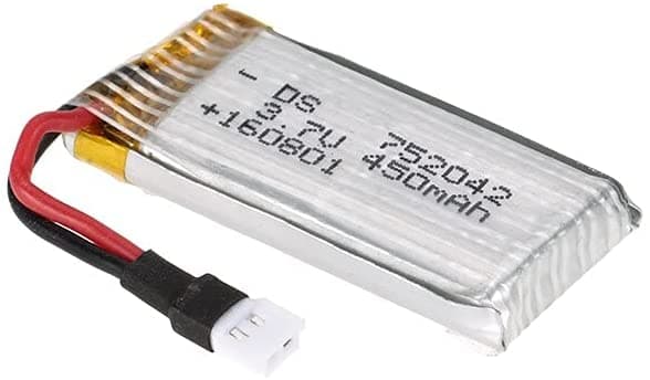 2 stycken GoolRC T5 3.7V 450mAh Lipo Batteri för GoolRC T5 T5C T5W T5G RC Quadcopter