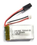 Miniatyrbillede 1 af 3: XLH 7.4V 850mAh til 1/16 9130 9136 9137 RC bil 4WD lastbil vippecrawler - tilbehør til fjernbetjening legetøj lipo batteri