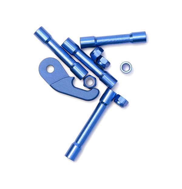 Ummagawd Remix V2 Aluminum kit Blue