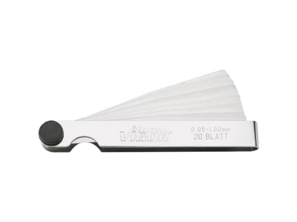 Vigor V1714 Søgerblad 0.05 - 1 mm Bladantal: 20 DIN 2275