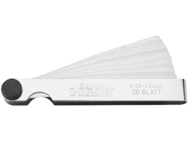 Vigor V1714 Søgerblad 0.05 - 1 mm Bladantal: 20 DIN 2275