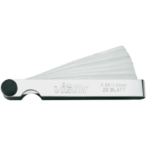 Vigor V1714 Søgerblad 0.05 - 1 mm Bladantal: 20 DIN 2275