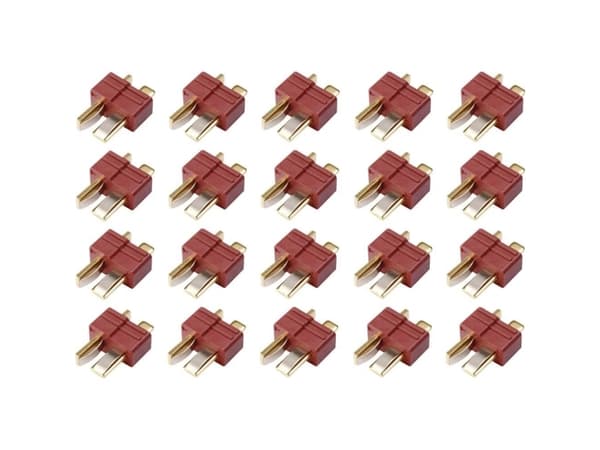 Reely 1399716 Batteristik T-stiksystem forgyldt 20 stk